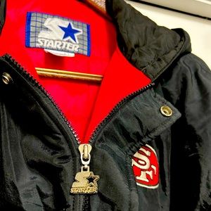 Vintage 49ers Starter Parka